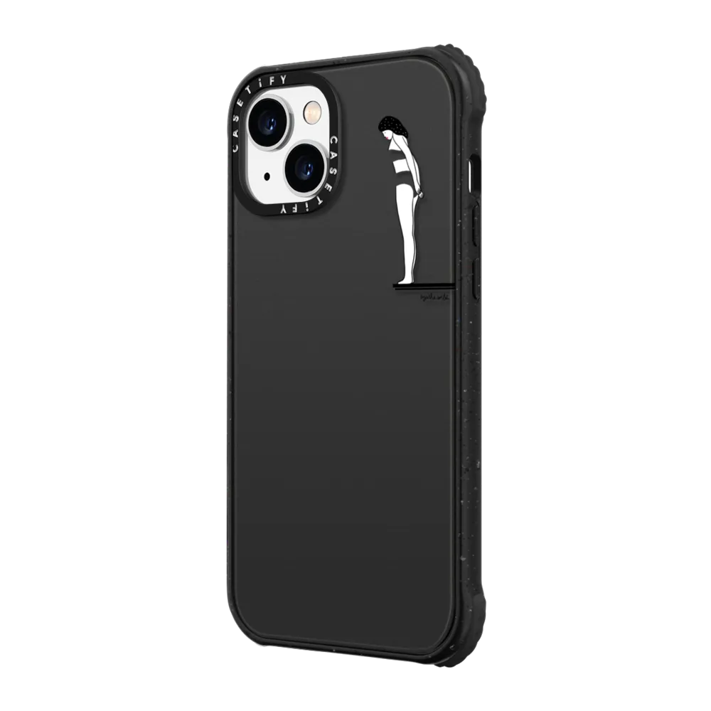 Ultra Impact iPhone 14 Plus Case - Leap into the unknown - Apple