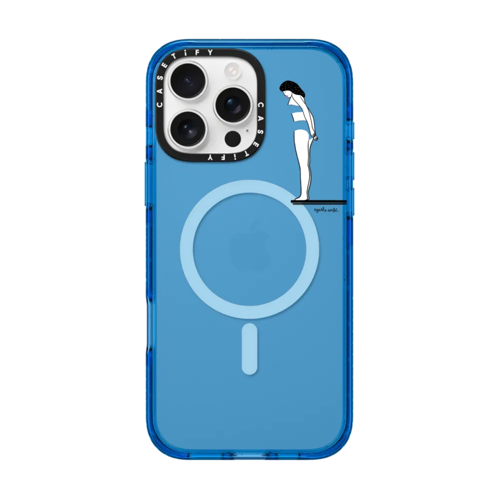 Impact iPhone 16 Pro Max Case MagSafe Compatible - Leap into the unknown - Apple