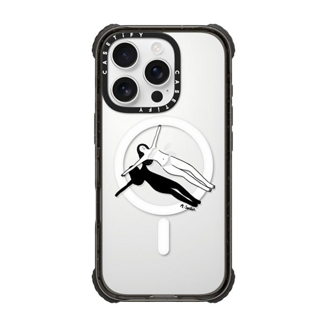 Agathe Sorlet x CASETiFY iPhone 16 Pro Case Summer,Portraiture Black ウルトラ インパクトケース MagSafe 対応 Swimming Pool Mother's Day Agathe Sorlet x CASETiFY iPhone 16 Pro Case Summer,Portraiture Black ウルトラ インパクトケース MagSafe 対応 Swimming Pool Mother's Day