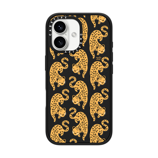 Agathe Sorlet x CASETiFY iPhone 16 Case Animal,Nature Matte Black Impact Case MagSafe Compatible Born To Be Wild Father's Day Agathe Sorlet x CASETiFY iPhone 16 Case Animal,Nature Matte Black Impact Case MagSafe Compatible Born To Be Wild Father's Day