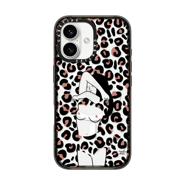 Agathe Sorlet x CASETiFY iPhone 16 Case Black Impact Case MagSafe Compatible WILD GIRL Father's Day Agathe Sorlet x CASETiFY iPhone 16 Case Black Impact Case MagSafe Compatible WILD GIRL Father's Day