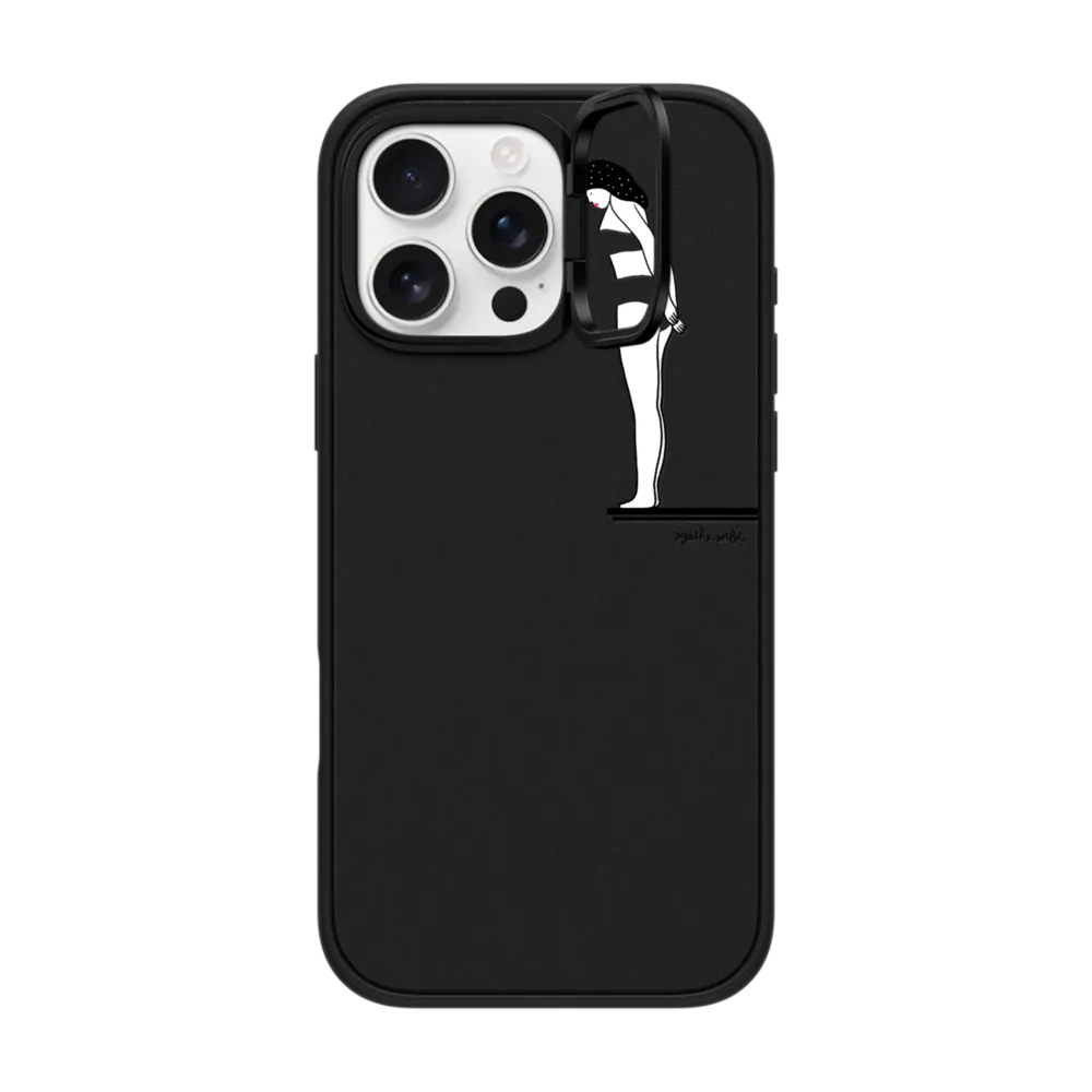Impact Ring Stand iPhone 16 Pro Max Case MagSafe Compatible - SPACE VEN