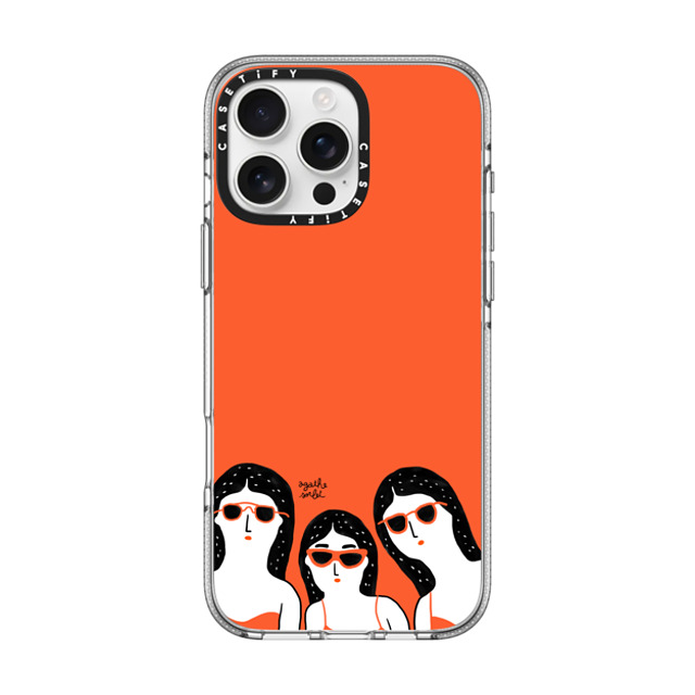 Agathe Sorlet x CASETiFY iPhone 16 Pro Max ケース クリア クリア ケース MagSafe対応 Team Glasses Father's Day Agathe Sorlet x CASETiFY iPhone 16 Pro Max ケース クリア クリア ケース MagSafe対応 Team Glasses Father's Day