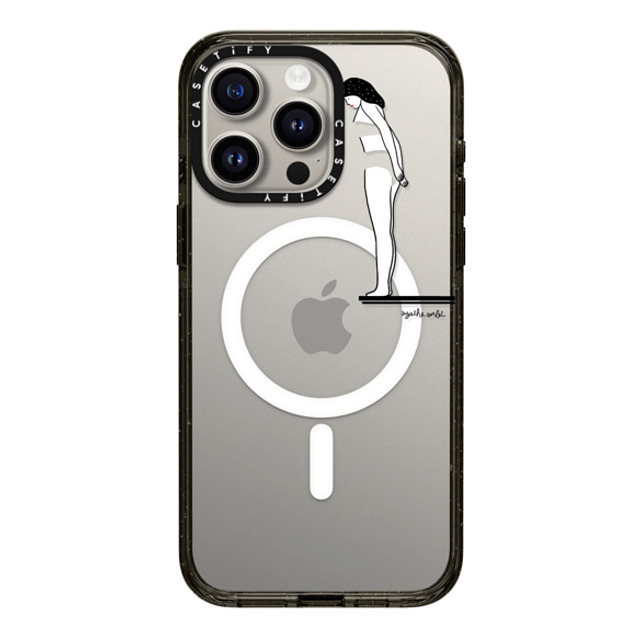 Agathe Sorlet x CASETiFY iPhone 15 Pro Max Case Black Impact Case MagSafe Compatible Leap into the unknown - Android Back to School Agathe Sorlet x CASETiFY iPhone 15 Pro Max Case Black Impact Case MagSafe Compatible Leap into the unknown - Android Back to School