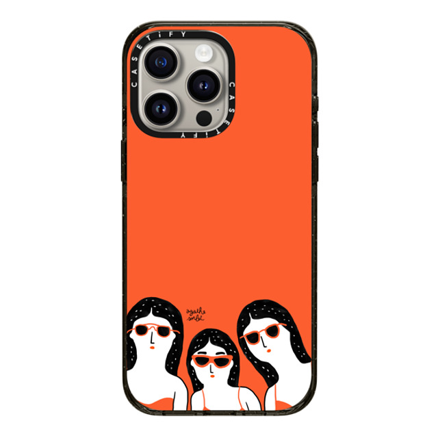 Agathe Sorlet x CASETiFY iPhone 15 Pro Max Case Black Impact Case MagSafe Compatible Team Glasses Back to School Agathe Sorlet x CASETiFY iPhone 15 Pro Max Case Black Impact Case MagSafe Compatible Team Glasses Back to School