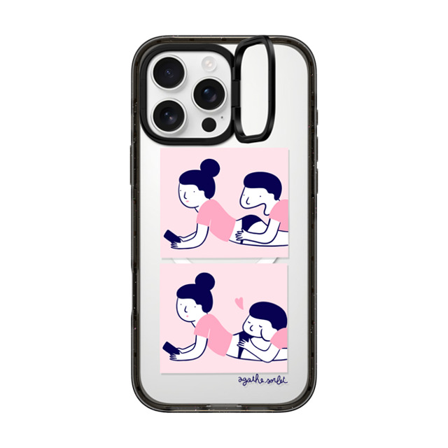 Agathe Sorlet x CASETiFY iPhone 16 Pro Max Case Black インパクトリングスタンドケース MagSafe対応 Bon Appétit Back to School Agathe Sorlet x CASETiFY iPhone 16 Pro Max Case Black インパクトリングスタンドケース MagSafe対応 Bon Appétit Back to School