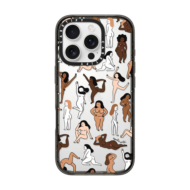 Agathe Sorlet x CASETiFY iPhone 16 Pro ケース ブラック インパクトケース ウィメンズ