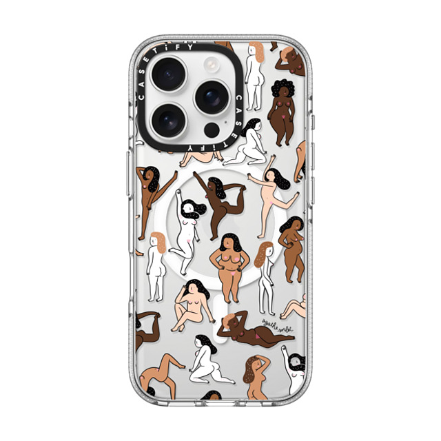 Agathe Sorlet x CASETiFY iPhone 16 Pro ケース クリア クリア ケース MagSafe対応 ウィメンズ