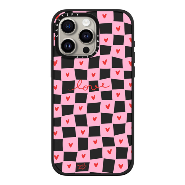 Agathe Sorlet x CASETiFY iPhone 15 Pro Max Case Matte Black Impact Case MagSafe Compatible いいね Agathe Sorlet x CASETiFY iPhone 15 Pro Max Case Matte Black Impact Case MagSafe Compatible いいね