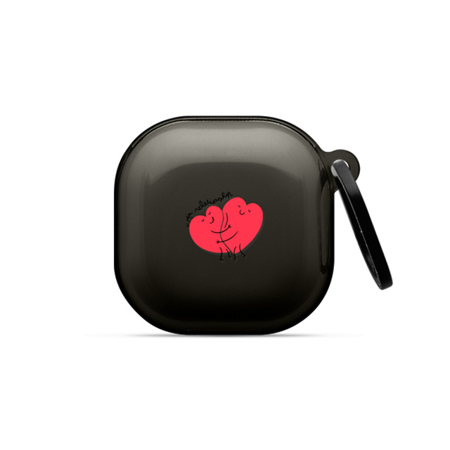 Agathe Sorlet x CASETiFY Galaxy Buds2 Black インパクトケース In RelationShip Heart Father's Day Agathe Sorlet x CASETiFY Galaxy Buds2 Black インパクトケース In RelationShip Heart Father's Day
