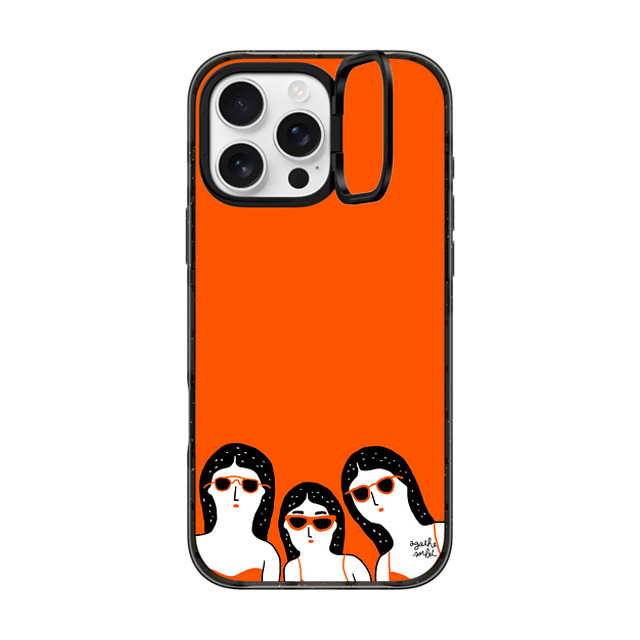 Agathe Sorlet x CASETiFY iPhone 16 Pro Max Case Summer,Portraiture Black インパクトリングスタンドケース MagSafe対応 Team Glasses Father's Day Agathe Sorlet x CASETiFY iPhone 16 Pro Max Case Summer,Portraiture Black インパクトリングスタンドケース MagSafe対応 Team Glasses Father's Day