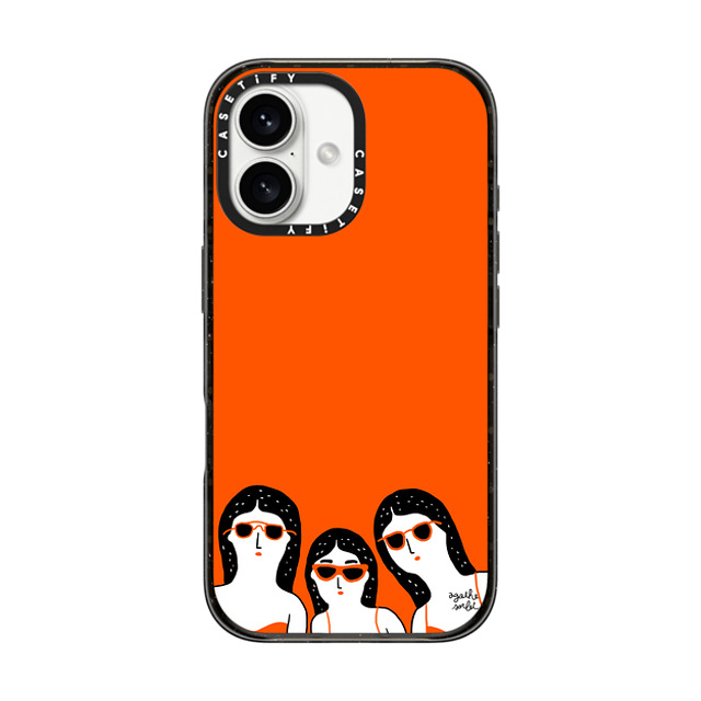 Agathe Sorlet x CASETiFY iPhone 16 Case Summer,Portraiture Black Impact Case MagSafe Compatible Team Glasses Father's Day Agathe Sorlet x CASETiFY iPhone 16 Case Summer,Portraiture Black Impact Case MagSafe Compatible Team Glasses Father's Day