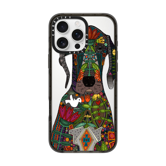 Sharon Turner x CASETiFY iPhone 16 Pro Max Case Dog Black インパクトケース Great Dane love transparent Mother's Day Sharon Turner x CASETiFY iPhone 16 Pro Max Case Dog Black インパクトケース Great Dane love transparent Mother's Day