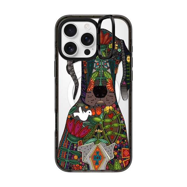 Sharon Turner x CASETiFY iPhone 16 Pro Max Case Dog Black インパクトリングスタンドケース MagSafe対応 Great Dane love transparent Mother's Day Sharon Turner x CASETiFY iPhone 16 Pro Max Case Dog Black インパクトリングスタンドケース MagSafe対応 Great Dane love transparent Mother's Day