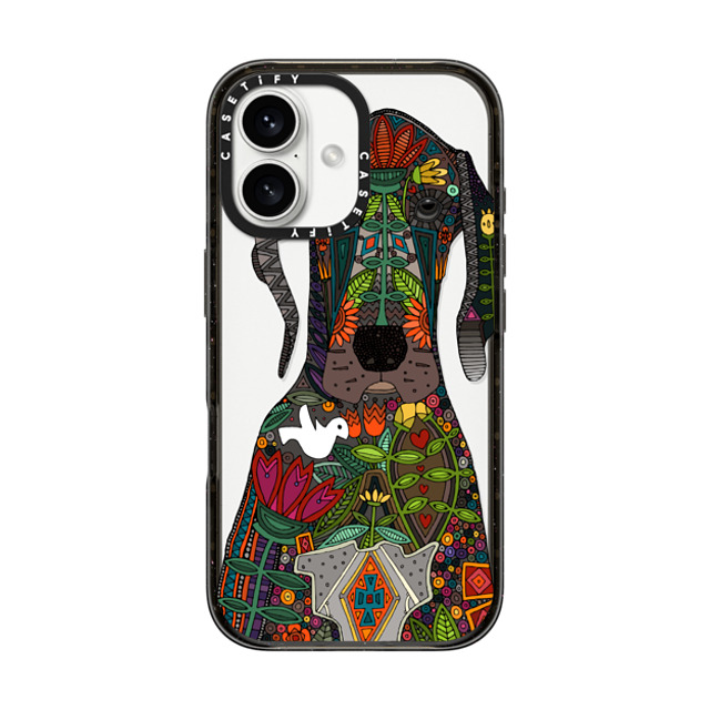 Sharon Turner x CASETiFY iPhone 16 Case Dog Black インパクトケース Great Dane love transparent Mother's Day Sharon Turner x CASETiFY iPhone 16 Case Dog Black インパクトケース Great Dane love transparent Mother's Day