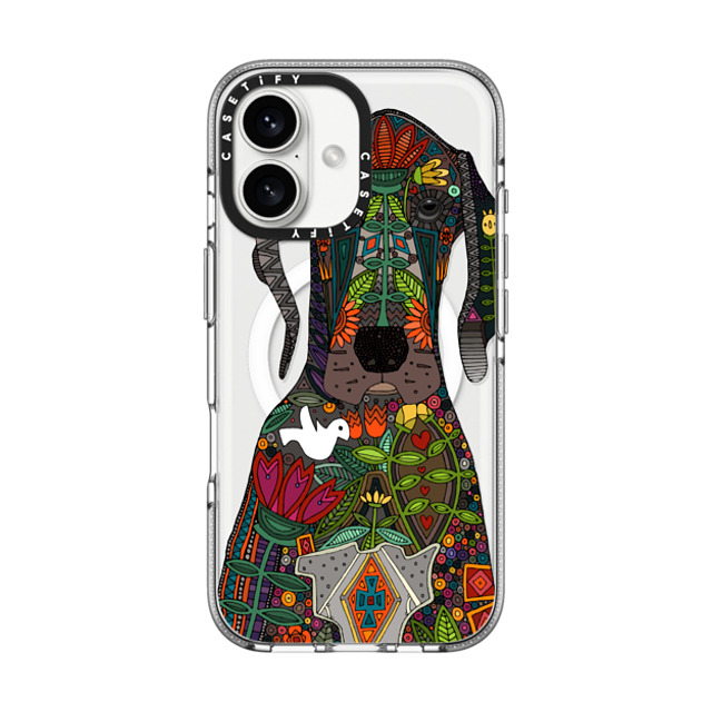 Sharon Turner x CASETiFY iPhone 16 ケース Dog クリア クリア ケース MagSafe対応 Great Dane love transparent Father's Day Sharon Turner x CASETiFY iPhone 16 ケース Dog クリア クリア ケース MagSafe対応 Great Dane love transparent Father's Day