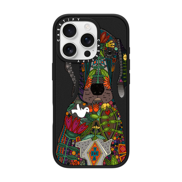 Sharon Turner x CASETiFY iPhone 16 Pro Case Dog マットブラック Impact Case MagSafe Compatible Great Dane love transparent Mother's Day Sharon Turner x CASETiFY iPhone 16 Pro Case Dog マットブラック Impact Case MagSafe Compatible Great Dane love transparent Mother's Day