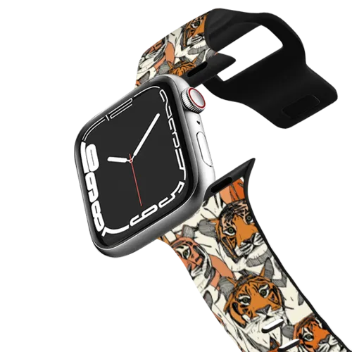 Apple Watch Series 7-9 (45mm) - just tigers col apple watch band