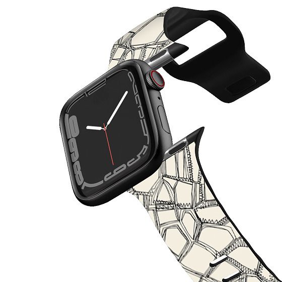 Broken Black Off White Apple Watch Band – Casetify (Fr)