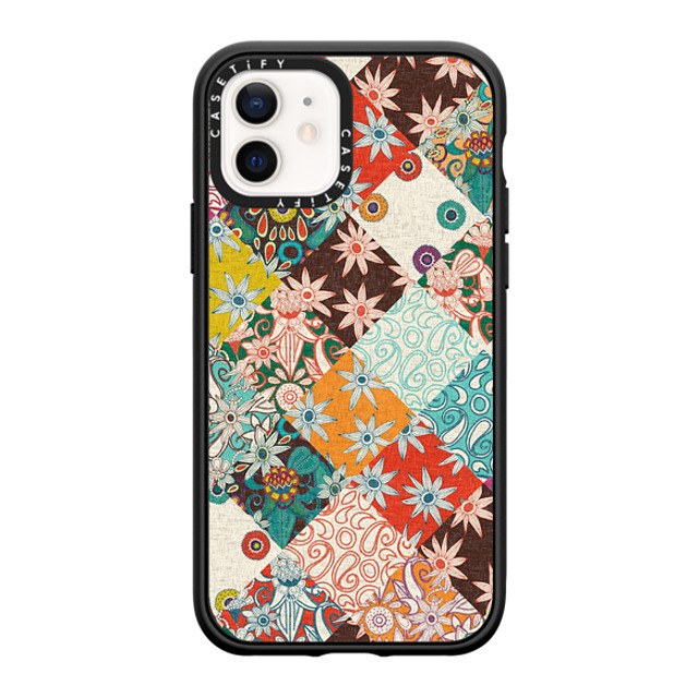 Sharon Turner x CASETiFY iPhone 12 Case Floral Matte Black Impact Case SARILMAK PATCHWORK Father's Day Sharon Turner x CASETiFY iPhone 12 Case Floral Matte Black Impact Case SARILMAK PATCHWORK Father's Day