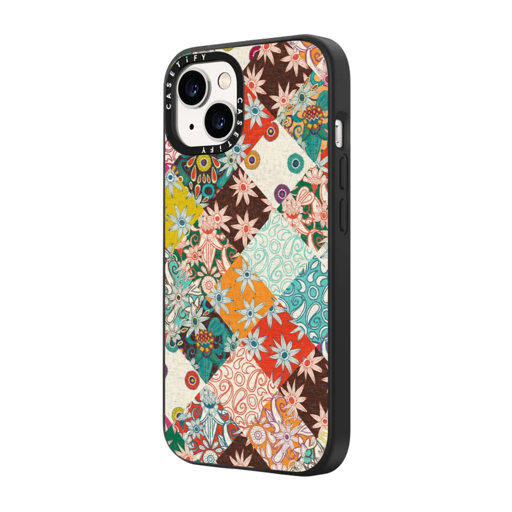 Impact iPhone 14 Case MagSafe Compatible - SARILMAK PATCHWORK