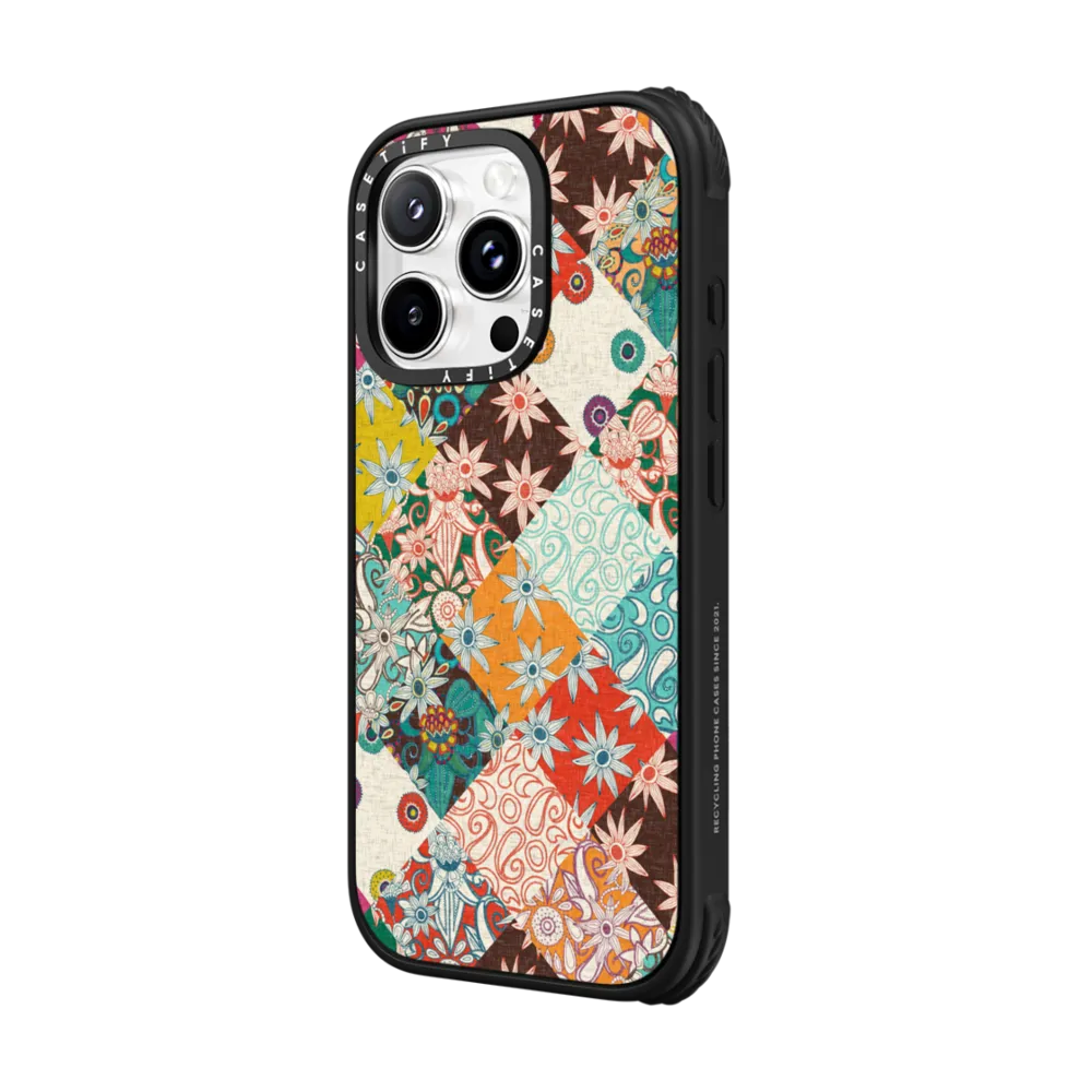 Ultra Impact iPhone 16 Pro Max Case MagSafe Compatible - SARILMAK PATCHWORK