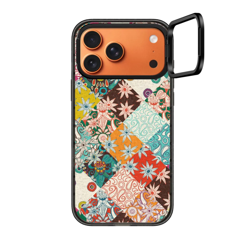 Impact Ring Stand iPhone 17 Pro Max Case MagSafe Compatible - SARILMAK PATCHWORK