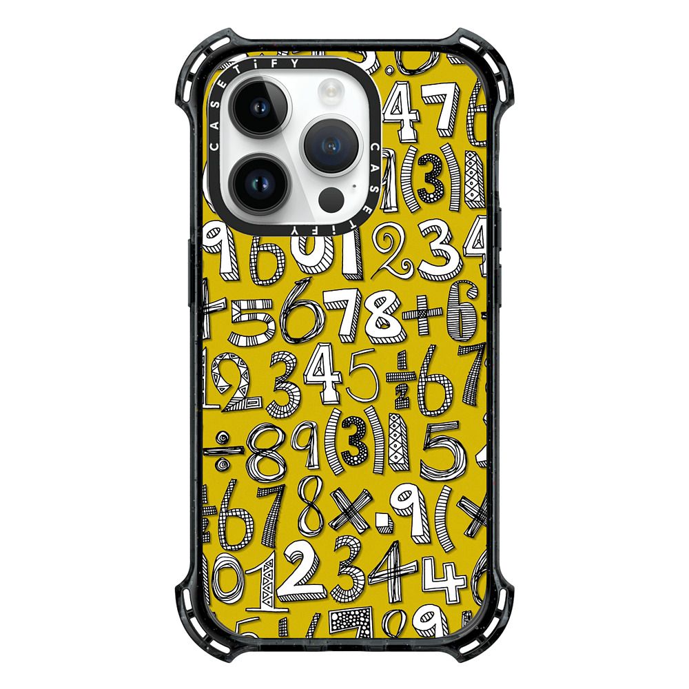 CASETIFY Sequin Case Neon Yellow IPHONE X CASE