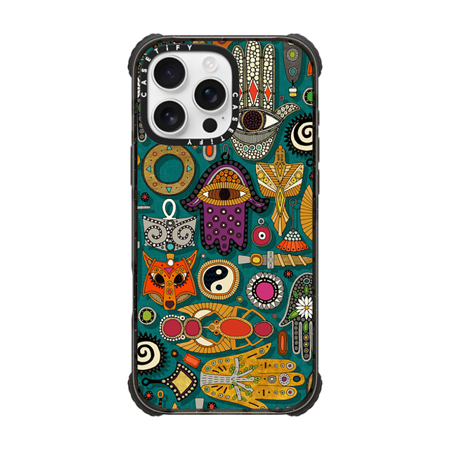 Sharon Turner x CASETiFY iPhone 16 Pro Max Case Sticker,Animal Black ウルトラ インパクトケース MagSafe 対応 TALISMANS viridian green Father's Day Sharon Turner x CASETiFY iPhone 16 Pro Max Case Sticker,Animal Black ウルトラ インパクトケース MagSafe 対応 TALISMANS viridian green Father's Day