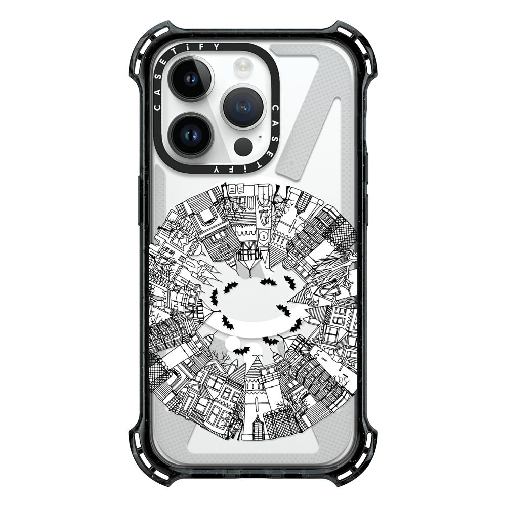  CASETiFY Impact Case for iPhone 12/12 Pro - Below 30 Degrees -  Clear Frost : Cell Phones & Accessories