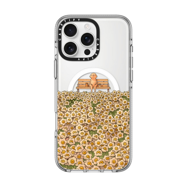 Felicia Chiao x CASETiFY iPhone 16 Pro Max ケース Floral,Nature クリア クリア ケース MagSafe対応 Park Bench Father's Day Felicia Chiao x CASETiFY iPhone 16 Pro Max ケース Floral,Nature クリア クリア ケース MagSafe対応 Park Bench Father's Day