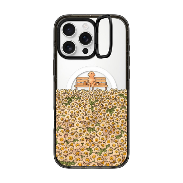 Felicia Chiao x CASETiFY iPhone 16 Pro Max ケース Floral,Nature ブラック インパクトリングスタンドケース MagSafe対応 Park Bench Father's Day Felicia Chiao x CASETiFY iPhone 16 Pro Max ケース Floral,Nature ブラック インパクトリングスタンドケース MagSafe対応 Park Bench Father's Day