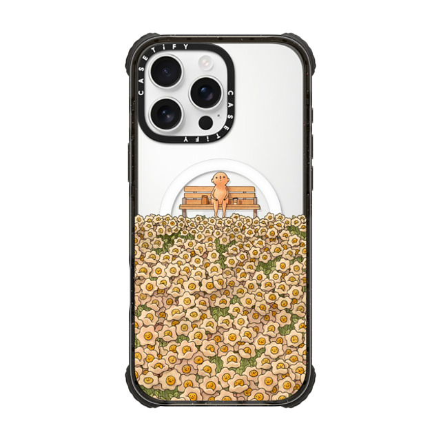 Felicia Chiao x CASETiFY iPhone 16 Pro Max ケース Floral,Nature ブラック ウルトラ インパクトケース MagSafe 対応 Park Bench Father's Day Felicia Chiao x CASETiFY iPhone 16 Pro Max ケース Floral,Nature ブラック ウルトラ インパクトケース MagSafe 対応 Park Bench Father's Day