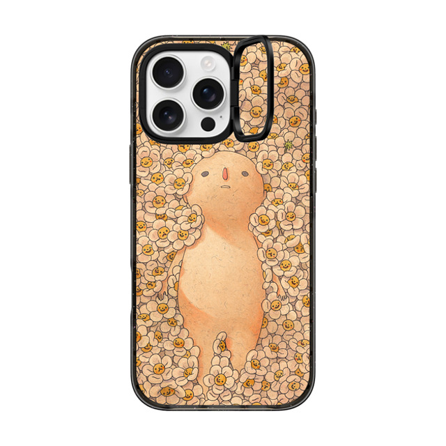 Felicia Chiao x CASETiFY iPhone 16 Pro Max Case Black インパクトリングスタンドケース MagSafe対応 Daisies Felicia Chiao x CASETiFY iPhone 16 Pro Max Case Black インパクトリングスタンドケース MagSafe対応 Daisies