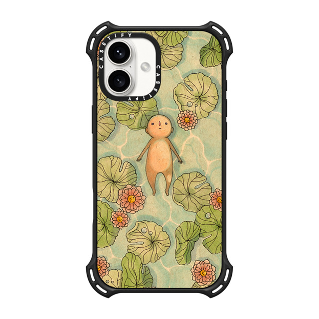 Felicia Chiao x CASETiFY iPhone 16 Plus ケース Floral,Nature マットブラック バウンスケース Pool Father's Day Felicia Chiao x CASETiFY iPhone 16 Plus ケース Floral,Nature マットブラック バウンスケース Pool Father's Day