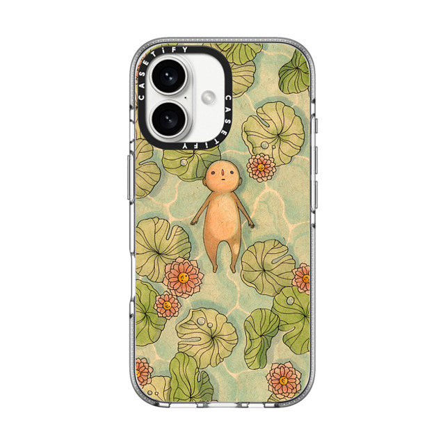 Felicia Chiao x CASETiFY iPhone 16 ケース クリア クリア ケース MagSafe対応 Pool