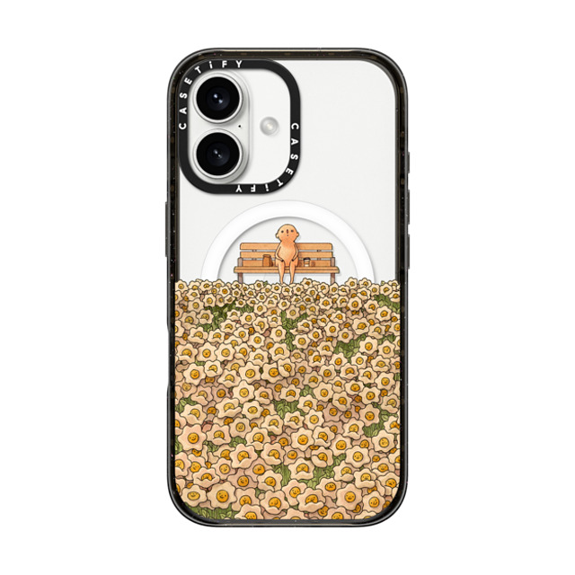 Felicia Chiao x CASETiFY iPhone 16 ケース Floral,Nature ブラック インパクトケース MagSafe対応 Park Bench Father's Day Felicia Chiao x CASETiFY iPhone 16 ケース Floral,Nature ブラック インパクトケース MagSafe対応 Park Bench Father's Day