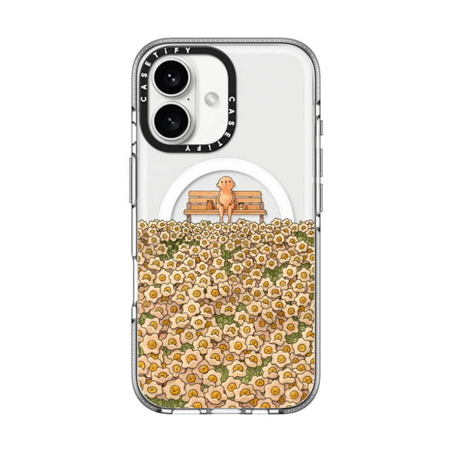 Felicia Chiao x CASETiFY iPhone 16 ケース Floral,Nature クリア クリア ケース MagSafe対応 Park Bench Father's Day Felicia Chiao x CASETiFY iPhone 16 ケース Floral,Nature クリア クリア ケース MagSafe対応 Park Bench Father's Day