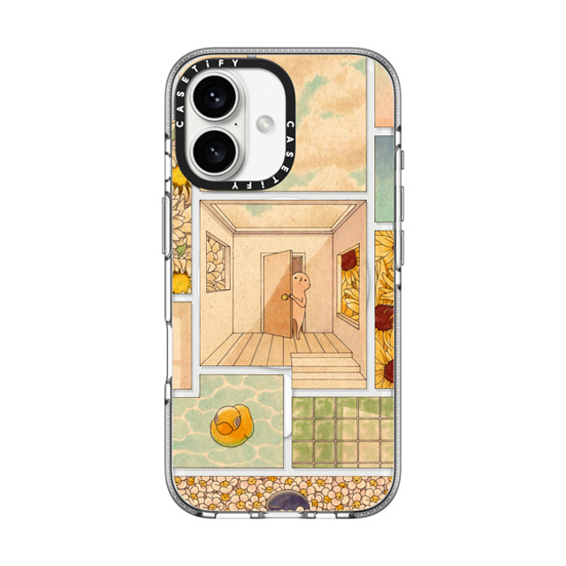 Felicia Chiao x CASETiFY iPhone 16 ケース Summer,Fine Art クリア クリア ケース MagSafe対応 Summer Father's Day Felicia Chiao x CASETiFY iPhone 16 ケース Summer,Fine Art クリア クリア ケース MagSafe対応 Summer Father's Day