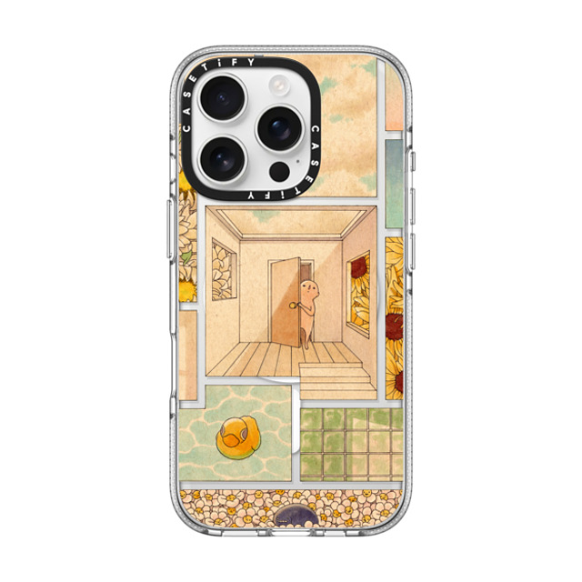 Felicia Chiao x CASETiFY iPhone 16 Pro ケース Summer,Fine Art クリア クリア ケース MagSafe対応 Summer Father's Day Felicia Chiao x CASETiFY iPhone 16 Pro ケース Summer,Fine Art クリア クリア ケース MagSafe対応 Summer Father's Day