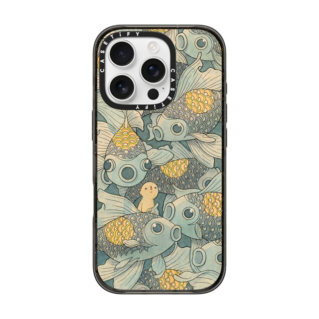 Felicia Chiao x CASETiFY iPhone 16 Pro Case Animal,Nature Black Impact Case Fish Tank Mother's Day Felicia Chiao x CASETiFY iPhone 16 Pro Case Animal,Nature Black Impact Case Fish Tank Mother's Day