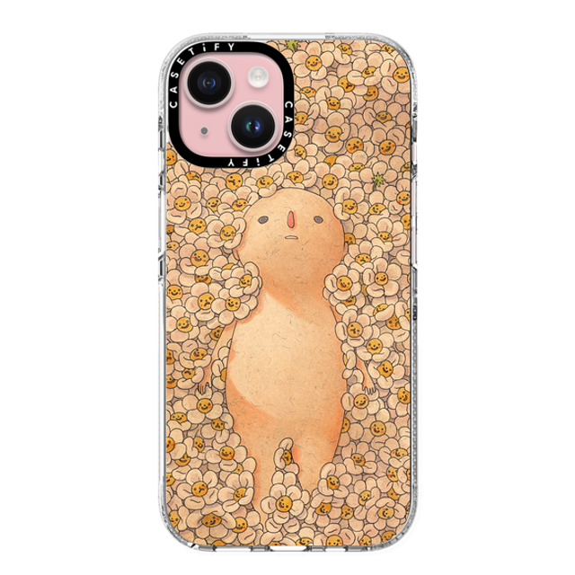 Felicia Chiao x CASETiFY iPhone 15 Case Clear Clear Case MagSafe Compatible Daisies Felicia Chiao x CASETiFY iPhone 15 Case Clear Clear Case MagSafe Compatible Daisies