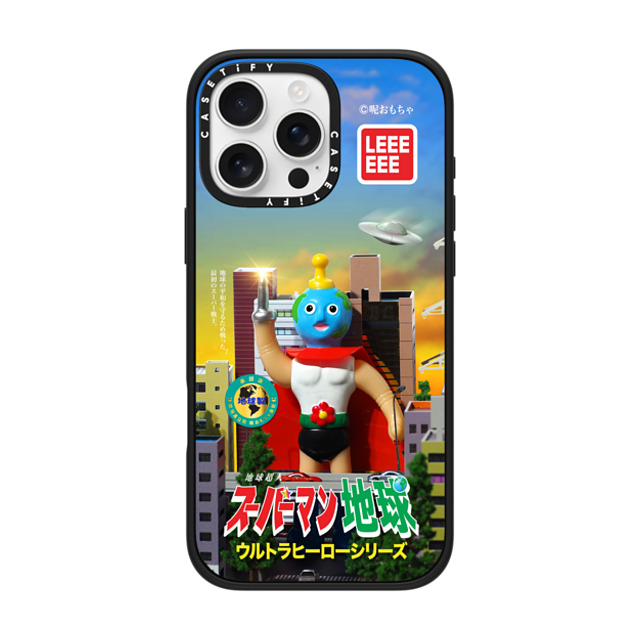 LeeeeeeToy x CASETiFY iPhone 16 Pro Max Case Matte Black Impact Case MagSafe Compatible SUPER EARTHLY Back to School LeeeeeeToy x CASETiFY iPhone 16 Pro Max Case Matte Black Impact Case MagSafe Compatible SUPER EARTHLY Back to School