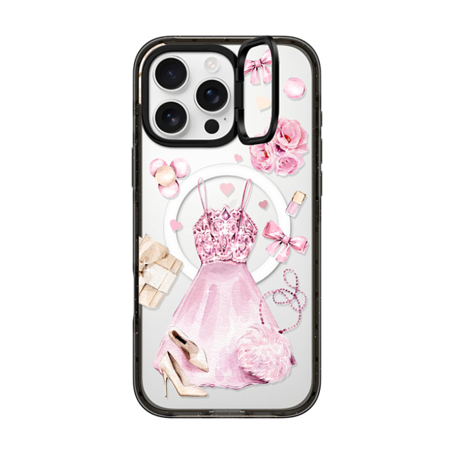 Victoria Ryabinina x CASETiFY iPhone 16 Pro Max Case Black インパクトリングスタンドケース MagSafe対応 Pink clothes set Victoria Ryabinina x CASETiFY iPhone 16 Pro Max Case Black インパクトリングスタンドケース MagSafe対応 Pink clothes set
