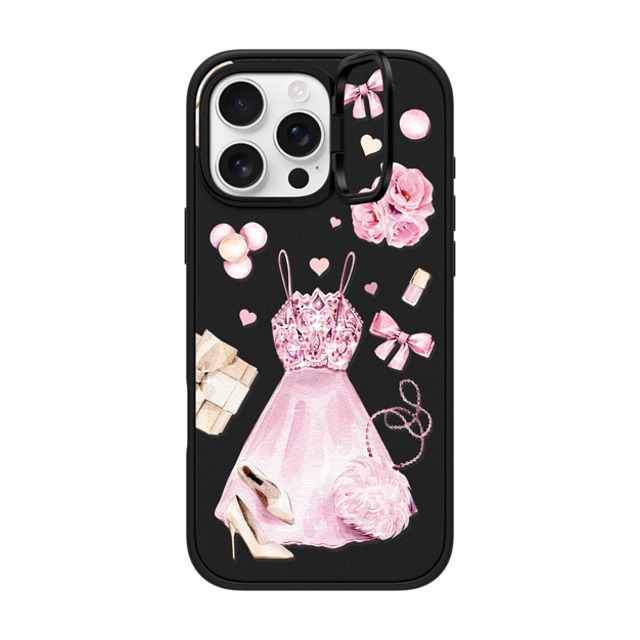 Victoria Ryabinina x CASETiFY iPhone 16 Pro Max Case Matte Black インパクトリングスタンドケース MagSafe対応 Pink clothes set Victoria Ryabinina x CASETiFY iPhone 16 Pro Max Case Matte Black インパクトリングスタンドケース MagSafe対応 Pink clothes set