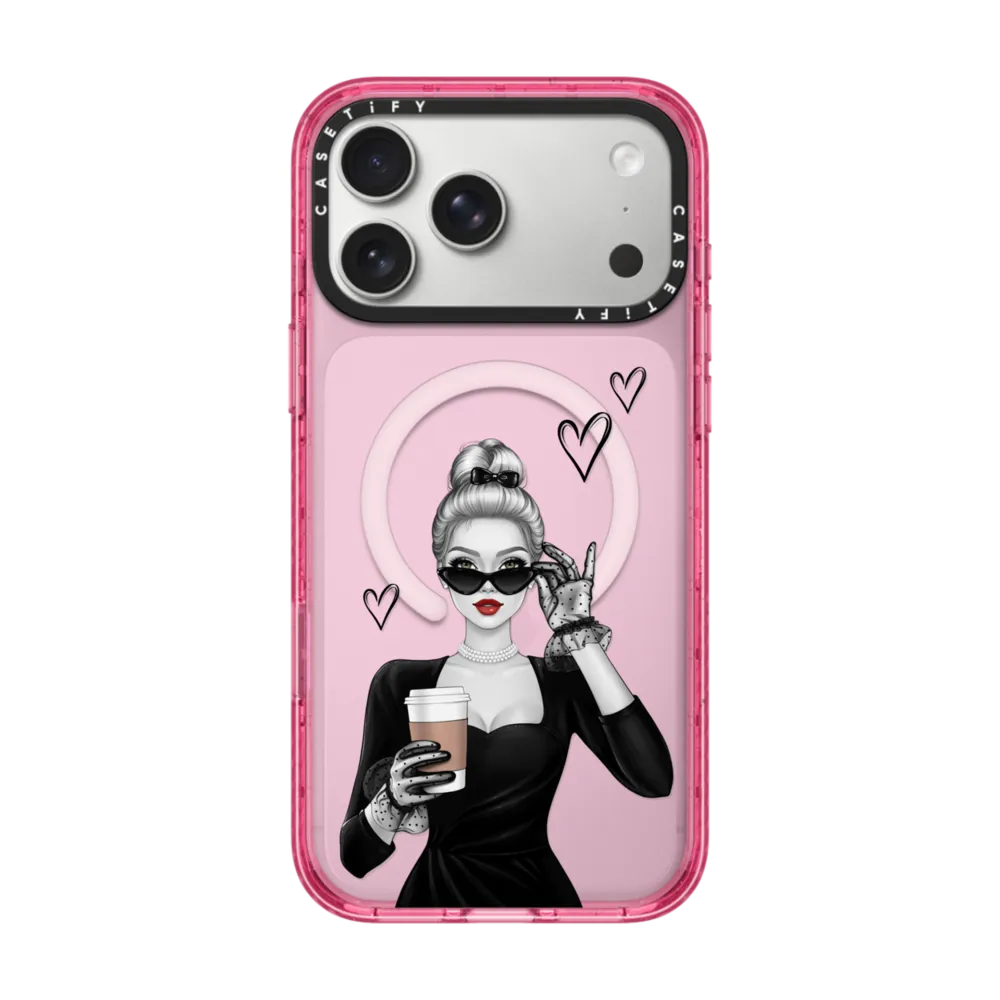 Impact iPhone 17 Pro Max Case MagSafe Compatible - Elegant lady