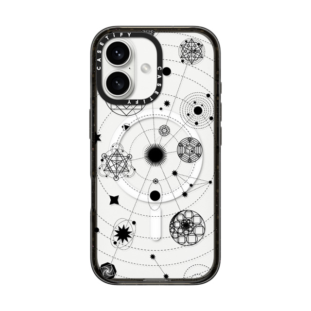 Victoria Ryabinina x CASETiFY iPhone 16 Case Black インパクトケース MagSafe対応 Black solar system Mother's Day Victoria Ryabinina x CASETiFY iPhone 16 Case Black インパクトケース MagSafe対応 Black solar system Mother's Day