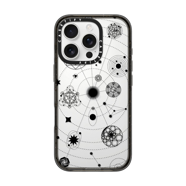 Victoria Ryabinina x CASETiFY iPhone 16 Pro Case Black Impact Case Black solar system Mother's Day Victoria Ryabinina x CASETiFY iPhone 16 Pro Case Black Impact Case Black solar system Mother's Day