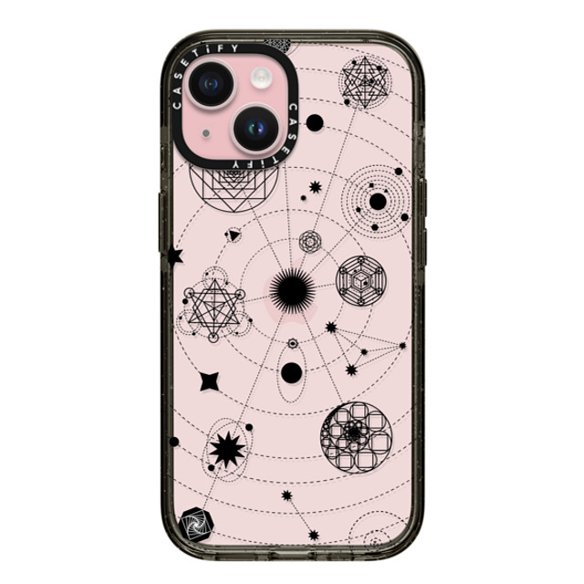 Victoria Ryabinina x CASETiFY iPhone 15 Case Black Impact Case Black solar system Mother's Day Victoria Ryabinina x CASETiFY iPhone 15 Case Black Impact Case Black solar system Mother's Day