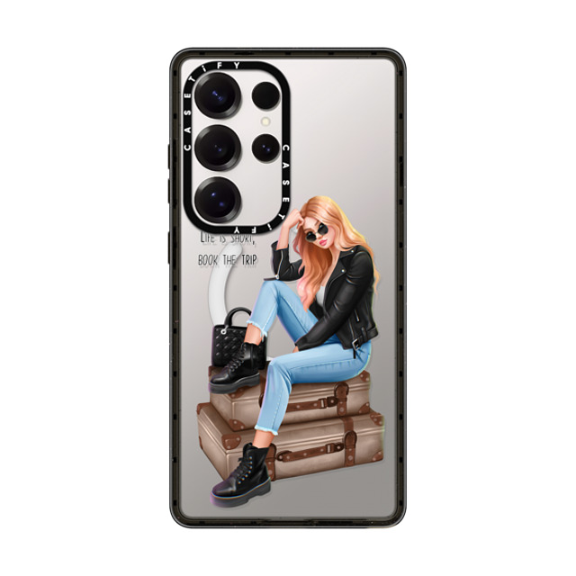 Victoria Ryabinina x CASETiFY Galaxy S25 Ultra Case Travel,Portraiture ブラック マグネット式 インパクトケース Book the trip New iPhone Victoria Ryabinina x CASETiFY Galaxy S25 Ultra Case Travel,Portraiture ブラック マグネット式 インパクトケース Book the trip New iPhone